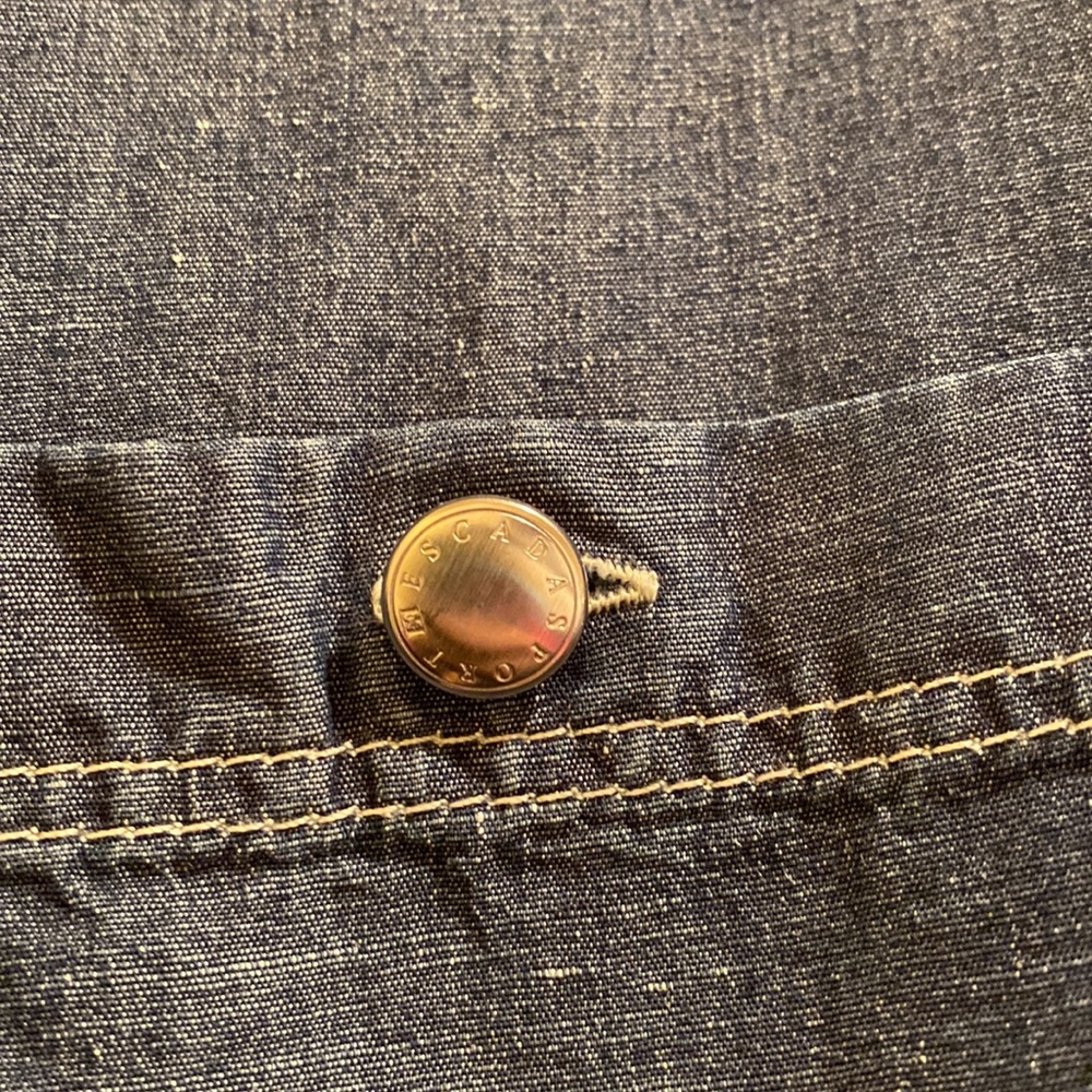 Vintage Escada Sport Jean button down - Picture 2 of 8